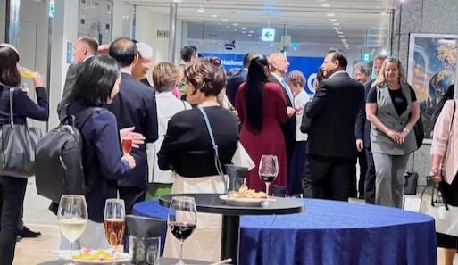 unu japan us summit reception california delegates tokyo