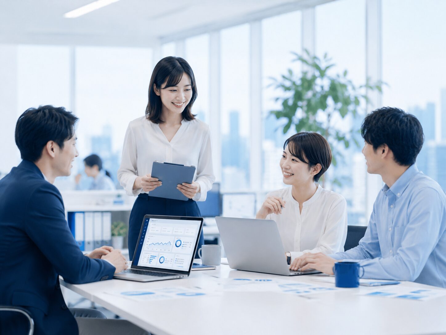 外部Web担当によるホームページ更新代行と運用支援のイメージ